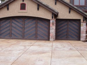 Residential Custom Garage Door from Grand Timber Door